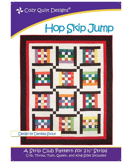 Hop Skip Jump Pattern by Cozy Quilt Designs