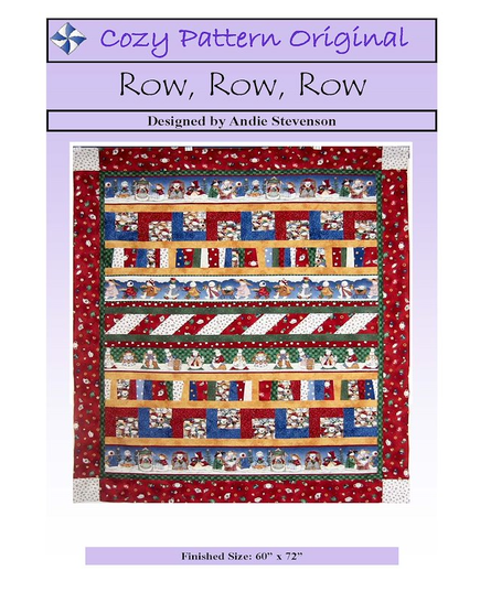 Row, Row, Row Pattern by Cozy Quilt Designs