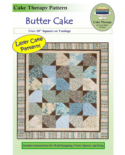 Butter Cake Pattern by Cozy Quilt Designs