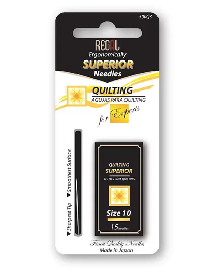 Quilting / Between Needles Size 10 by Regal Hand Sewing Needles