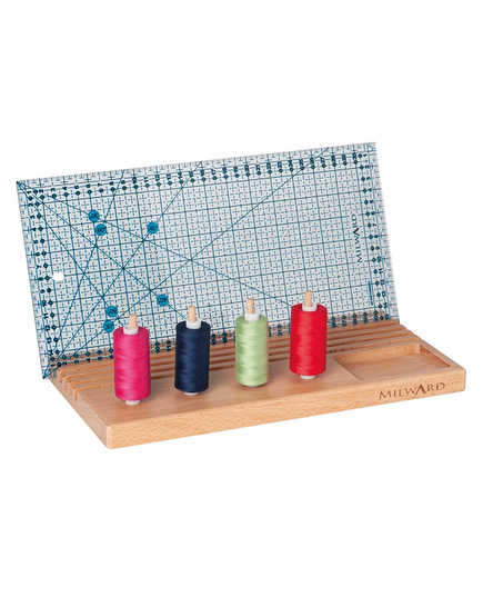 Milward Ruler Rack with 6 x 3mm Storage Slots Plus Thread Storage
