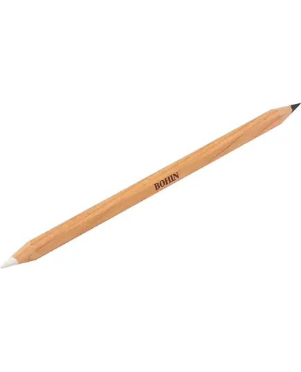 Bohin Black and White Bi Colour Chalk Pencil