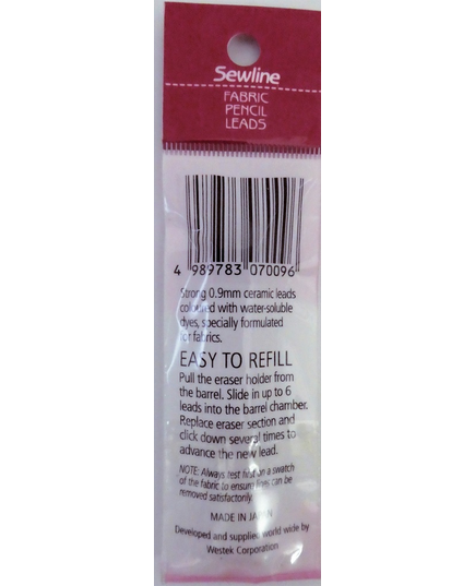 Ceramic Lead Pink Refill Pack x 6 by Sewline