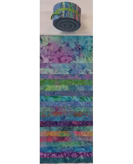 Mystical 40 x 10" Fabric Squares AKA Layer Cake 
by Batiks Australia - Image of the Mystical Range of Fabrics used in these precut Fabric 10" Squares