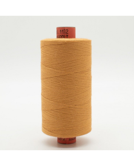 Dark Yellow Beige #1172 Rasant Thread 1000M - Image of reel