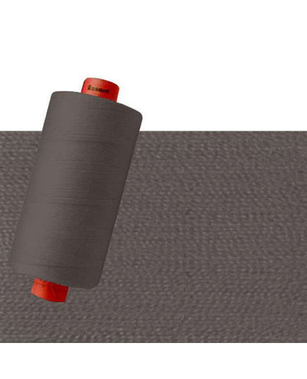 Light Ash Grey #0416 Rasant Thread 1000M - Image of Reel and Colour Swatch