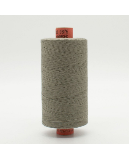 Dark Beaver Grey #0876 Rasant Thread 1000M - Image of Reel