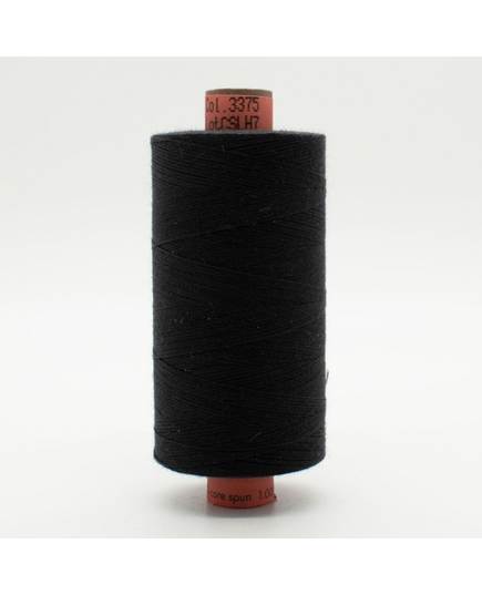 Very Dark Grey #3375 Rasant Thread 1000M - Image of Reel