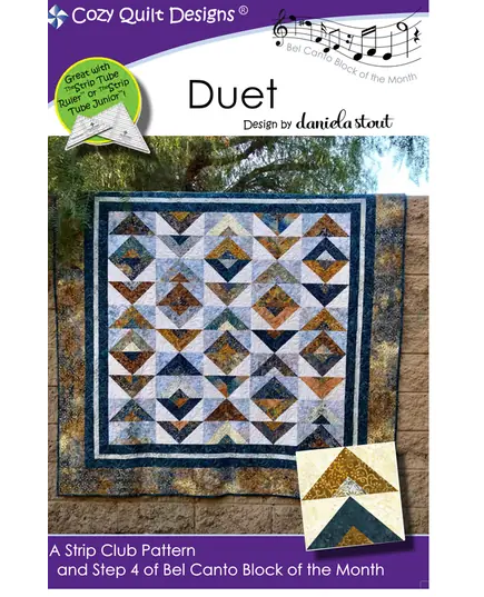 Concerto Pattern (Bel Canto Block 1) by Cozy Quilt Designs