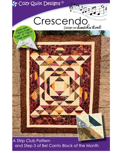 Concerto Pattern (Bel Canto Block 1) by Cozy Quilt Designs