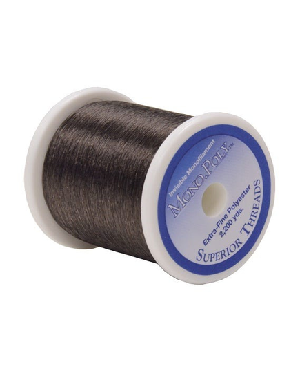 Superior MonoPoly 2200 Yard Spool - Smoke
