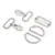 Basic 3 Nickel 1-1/2 Inch (38mm) Hardware Kit by Sallie Tomato