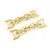 Chain Strap Connectors 1/2 Inch 12mm Gold x 2 by Sallie Tomato