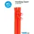 By Annie 40 Inch Handbag Zipper Tangerine - See Video