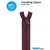 By Annie 24 Inch Handbag Zipper Cranberry - See Video