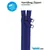 By Annie 40 Inch Handbag Zipper Cobalt - See Video