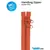 By Annie 30 Inch Handbag Zipper Red wood - See Video