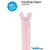 By Annie 24 Inch Handbag Zipper Pale Pink - See Video