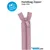 By Annie 24 Inch Handbag Zipper Dusty Rose - See Video