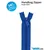By Annie 24 Inch Handbag Zipper Blast Off Blue - See Video