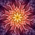 Mulberry Dream Big Leaf Hoffman Quilt Panel 43 x 43 Inches Digital Print - HR4617-428