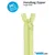 By Annie 24 Inch Handbag Zipper Chartreuse