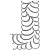 Uneven Feather Border lge #30456