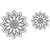 Feather Doily 2x #30561