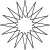 16 Point Star #30407