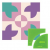 Drunkards Path 2 inch Patchwork Template Set