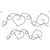 Hearts & Loops Border, 2x #30613