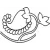 Vine Series, Paisley Feather #30443