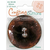 Epoxy Coconut Brown 65mm Button