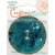 Epoxy Coconut Turquoise 65mm Button