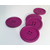 Purple Painted 40 mm x 3 Buttons