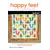 Happy Feet Pattern by Cozy Quilt Designs