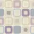 Lilac and Blue Squares - W108in 2.75mtr Quilt Backing Fabric 100% Cotton