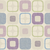 Lilac and Blue Squares - W108in 2.75mtr Quilt Backing Fabric 100% Cotton