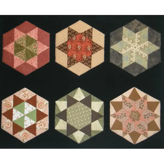 Hexagon Template Kit 04 by Zoe Clifton