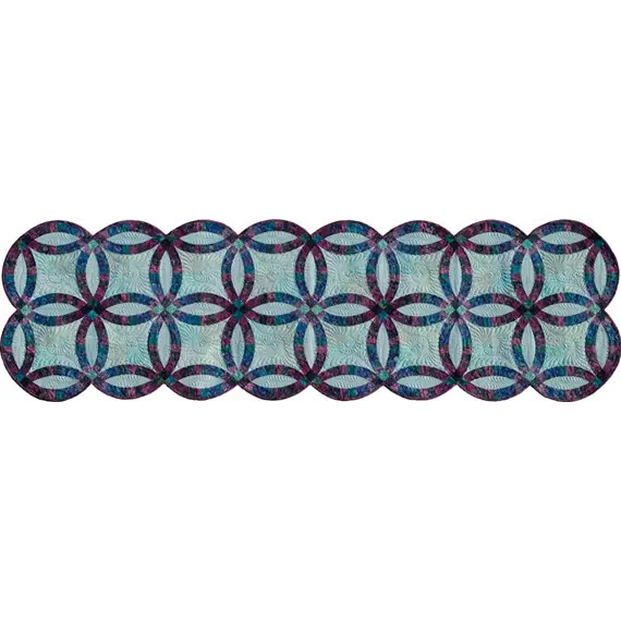 Wedding Ring Bed Runner Pattern Judy Niemeyer