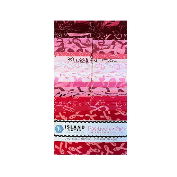 Positively Pink by Island Batiks aka Jelly Roll