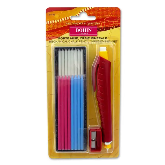 Bohin Mechanical Chalk Pencil x 3 Colours