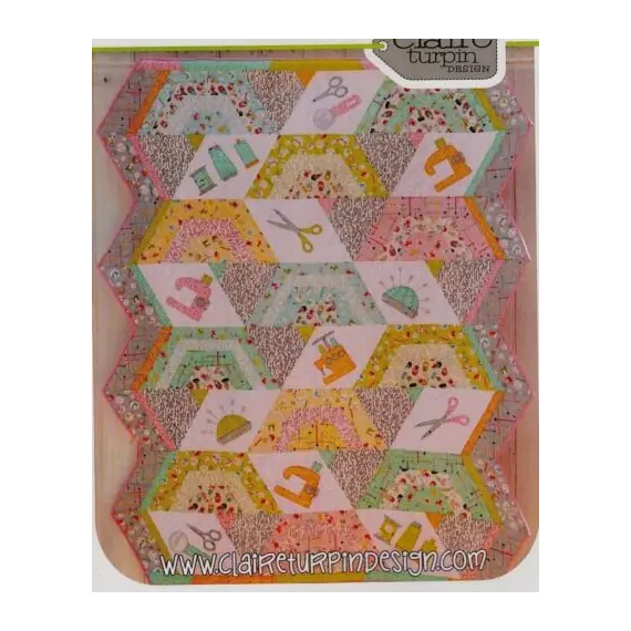 Sewing Kit Applique Quilt Pattern by Claire Turpin