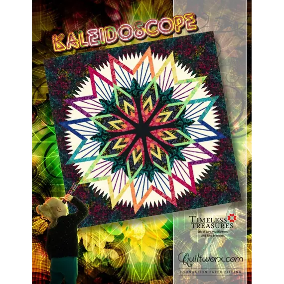 Kaleidoscope Quilt Pattern by Judy Niemeyer