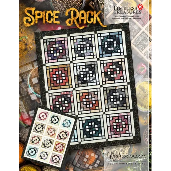 Spice Rack Quilt Pattern by Judy Niemeyer