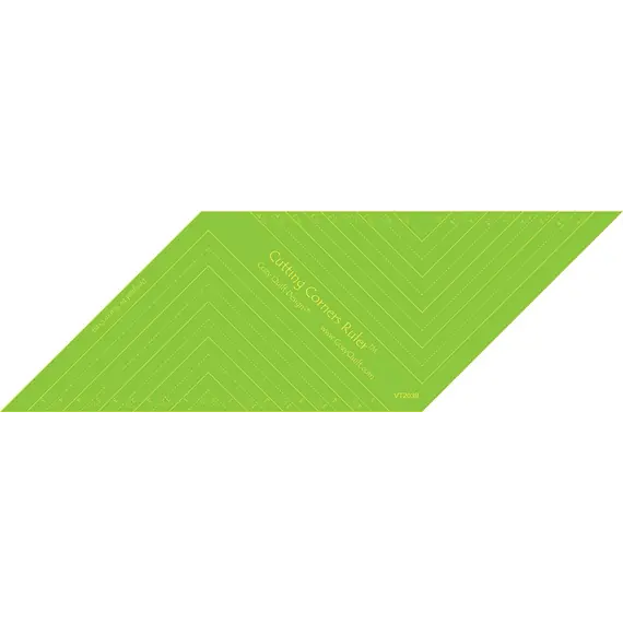 Cutting Corners Ruler™ by Sharyn Craig of Cozy Quilt Designs