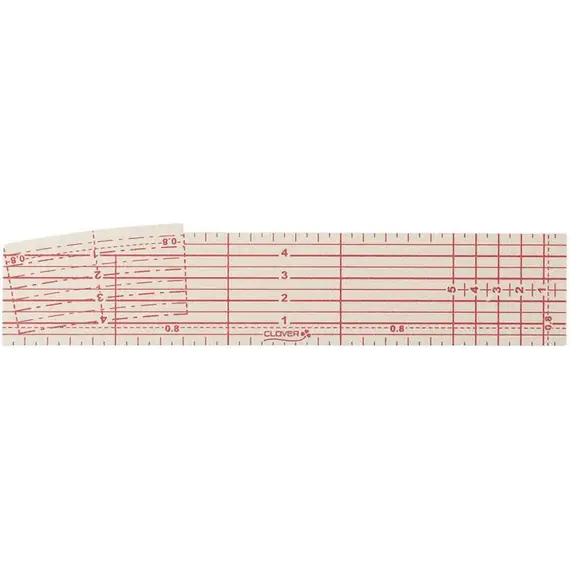 Hot Hemmer Long Ruler by Clover