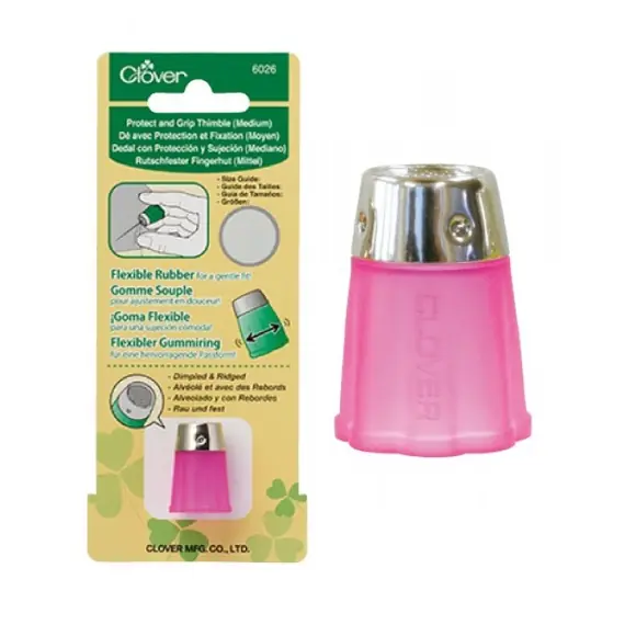 Protect and Grip Thimble Medium by Clover - See Video