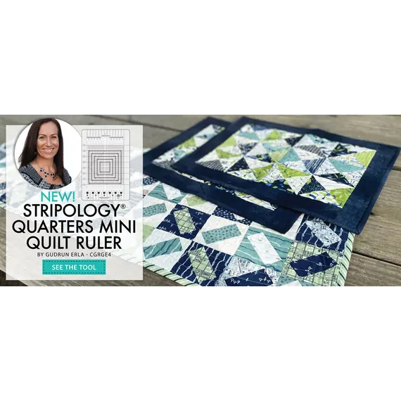 Creative Grids Stripology Mini Quilt Ruler