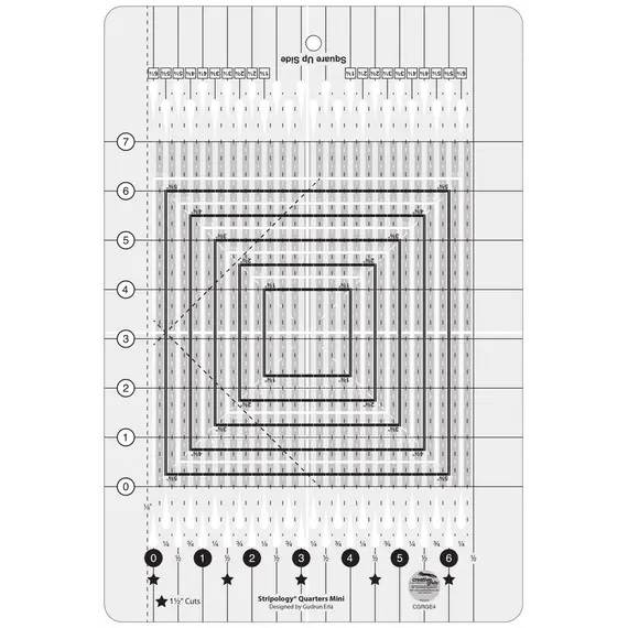 Creative Grids Stripology Mini Quilt Ruler